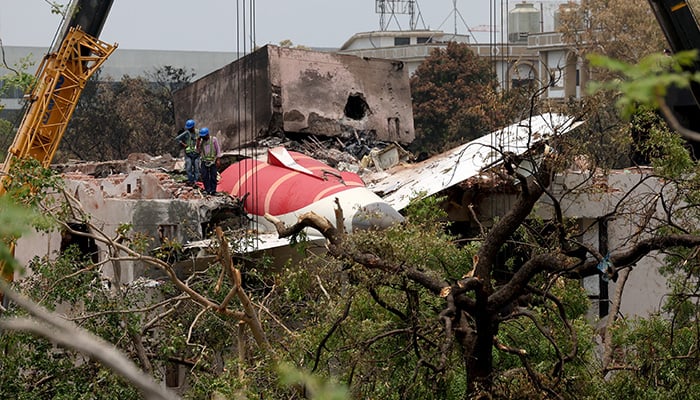 Members of Indian Armys engineering arm prepare to remove the wreckage of an Air India aircraft, bound for Londons Gatwick Airport, which crashed during take-off from an airport in Ahmedabad, India June 14, 2025. — Reuters
