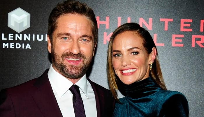 Photo:  Morgan Brown wants to move on from Gerard Butler: Source