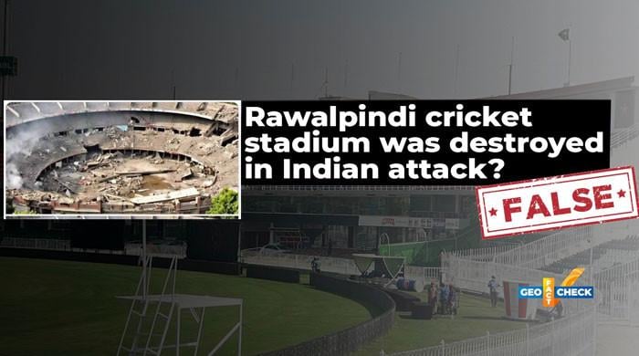 Fact-check: Claims that Rawalpindi cricket stadium was destroyed in Indian attack are false