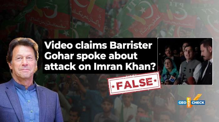 Fact-check: Old video of Barrister Gohar recirculated as 'attack on Imran Khan'